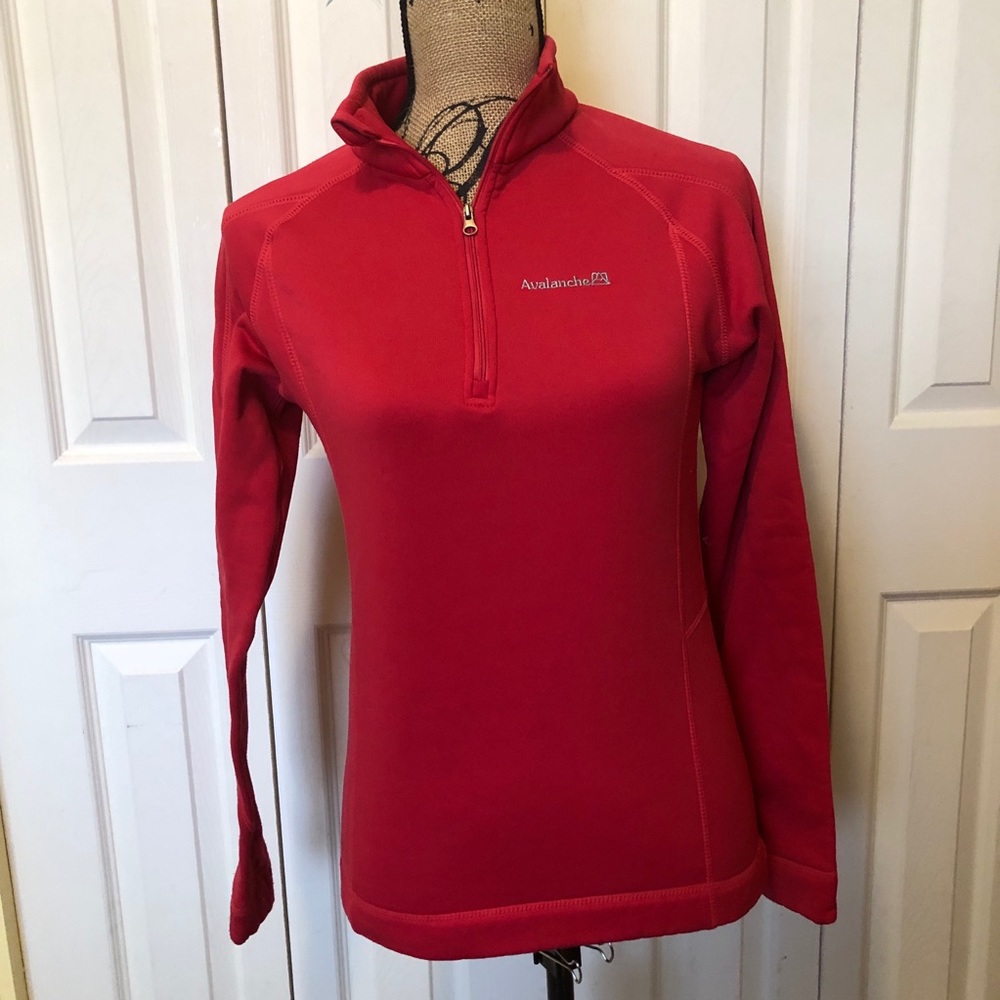 Avalanche Red Base-Layer Top - image 1